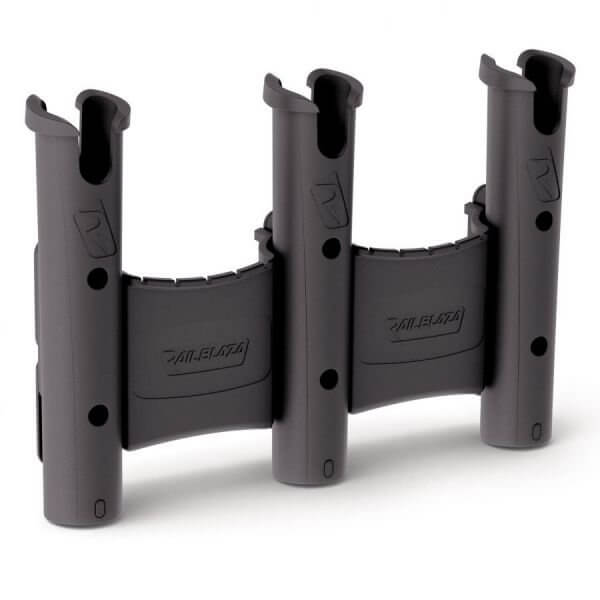 RodStow Rod Holder triple with caddy Black
