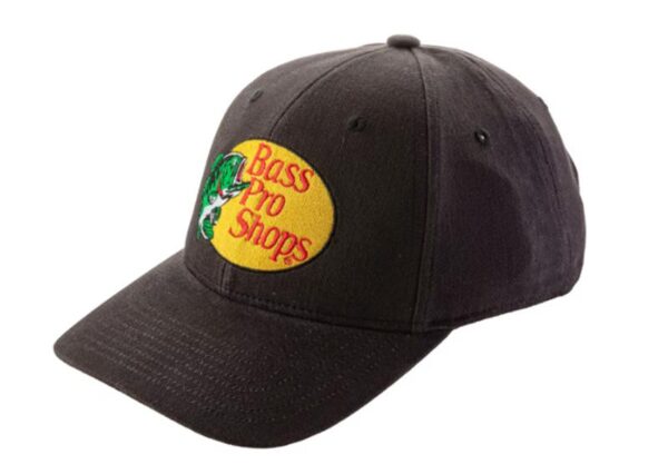 Bass Pro Shops Twill Cap mit Logo-Stick / schwarz