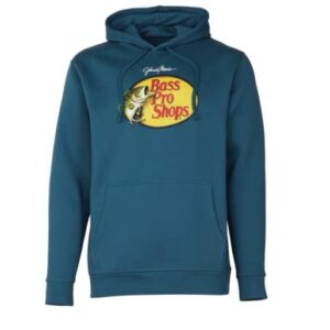 Bass Pro Shops Logo Langärmliger Hoodie indian teal