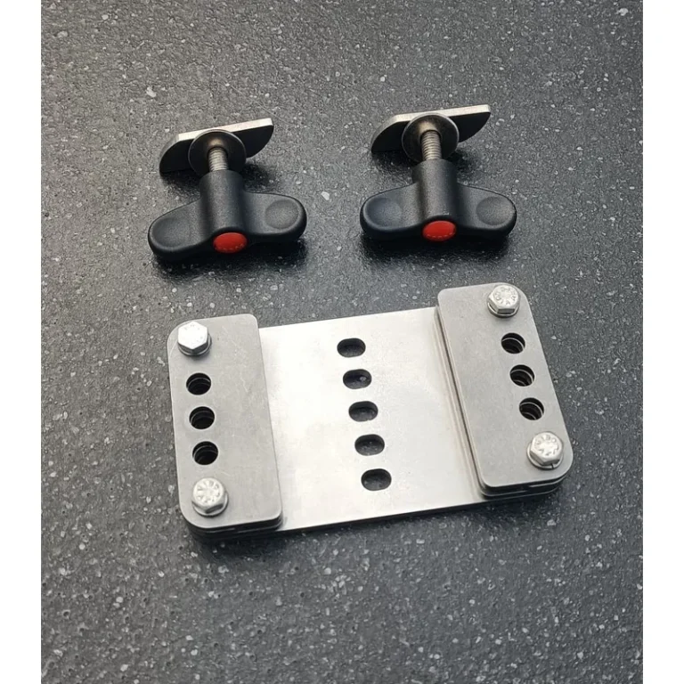 Montageplatte Inklusive Schrauben und Besfestigung/T-Slot fรผr Kayak Tough-Track Schiene