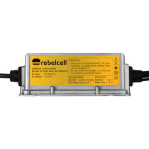 Rebelcell Ladegerät Outdoorbox wasserdicht 12,6V 20A (für alle Outdoorboxen)