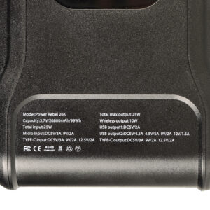 Rebelcell Power Rebel 26K Powerbank