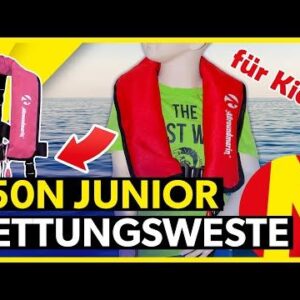 Auto.Rettungsweste Junior 150N pink