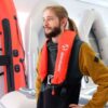 Auto.Rettungsweste 220N rot