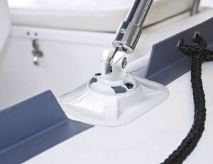 Bimini Halter Nylon weiß