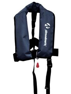 Auto.Rettungsweste Junior 150N navy blau