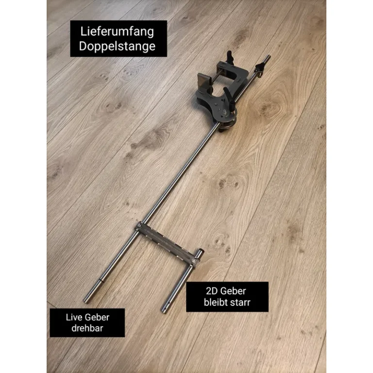 Geberstange KED Schlauchboot – doppelstange