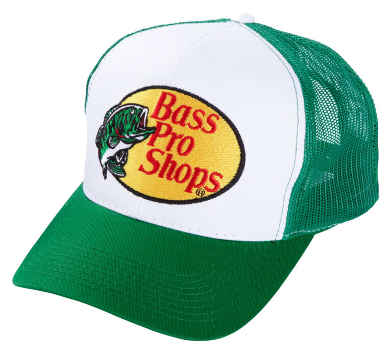 Bass Pro Shops Mesh Cap mit Logo-Stick – GRÜN