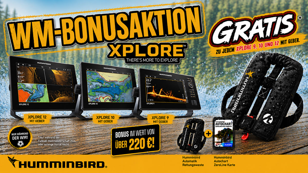 Humminbird XPLORE WM Bonusaktion