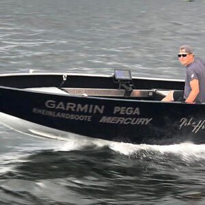 PikeHunter 440 Cast Aluminium-Angelboot in Fahrt