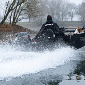 PikeHunter 440 Pelagic Aluminium-Angelboot in Fahrt
