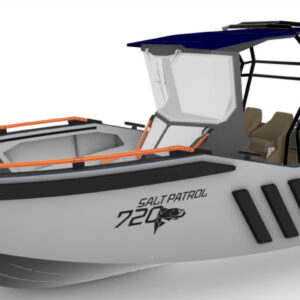 SaltPatrol 720 Aluminium-Offshoreboot
