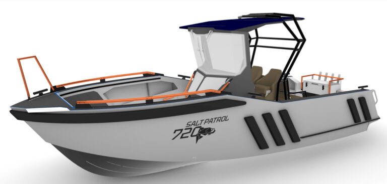 SaltPatrol 720 – Aluminium-Offshoreboot