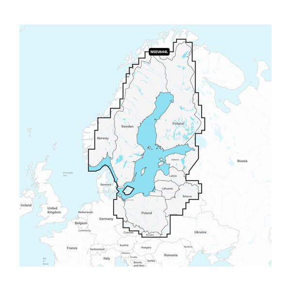 Garmin Navionics+ Seekarte Baltisches Meer (NSEU644L)