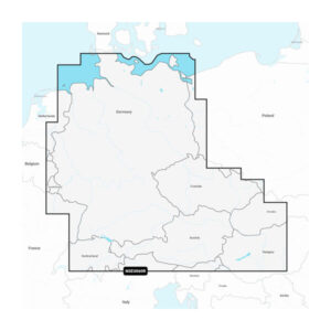 Garmin Navionics+ Seekarte Deutschland, Seen und Flüsse (NSEU060R) — Seekarte für Garmin Kartenplotter