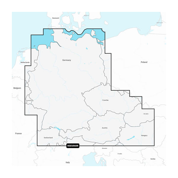 Garmin Navionics+ Seekarte Deutschland, Seen und Flüsse (NSEU060R)