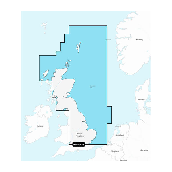 Garmin Navionics+ Seekarte Großbritannien, Nordost-Küste (NSEU003R)