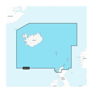 Garmin Navionics+ Seekarte Island bis Orkney (NSEU043R) — Seekarte für Garmin Kartenplotter