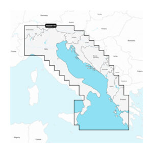 Garmin Navionics+ Seekarte Italien, Adria (NSEU014R) — Seekarte für Garmin Kartenplotter