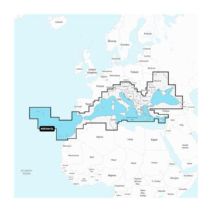 Garmin Navionics+ Seekarte Mittelmeer und Schwarzes Meer (NSEU643L) — Seekarte für Garmin Kartenplotter
