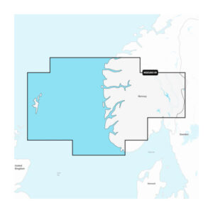 Garmin Navionics+ Seekarte Norwegen, Lista bis Sognefjord (NSEU051R) — Seekarte für Garmin Kartenplotter