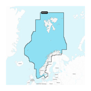 Garmin Navionics+ Seekarte Norwegen (NSEU649L) — Seekarte für Garmin Kartenplotter
