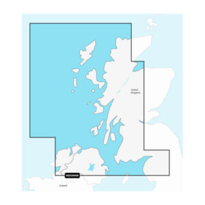 Garmin Navionics+ Seekarte Schottland, Westküste (NSEU006R) — Seekarte für Garmin Kartenplotter