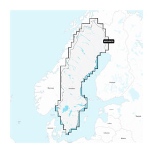 Garmin Navionics+ Seekarte Schweden, Seen und Flüsse (NSEU067R) — Seekarte für Garmin Kartenplotter