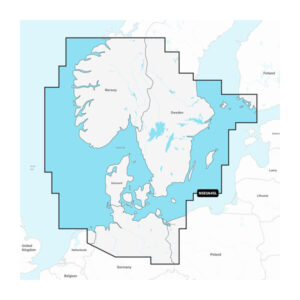 Garmin Navionics+ Seekarte Skandinavien Süd und Deutschland Nord (NSEU645L) — Seekarte für Garmin Kartenplotter