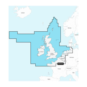 Garmin Navionics+ Seekarte U.K., Irland und Holland (NSEU628L) — Seekarte für Garmin Kartenplotter