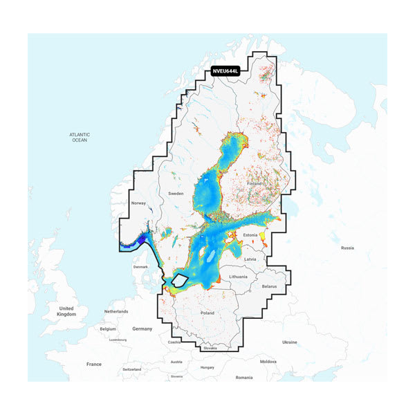 Garmin Navionics Vision+ Seekarte Baltisches Meer (NVEU644L)