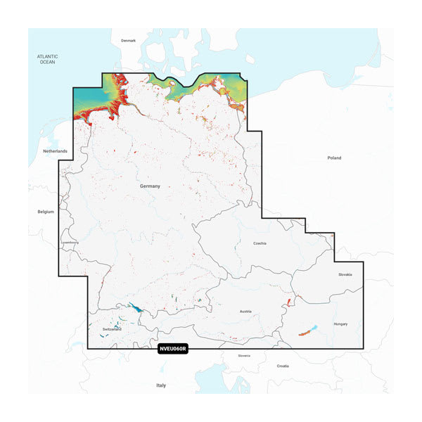 Garmin Navionics Vision+ Seekarte Deutschland, Seen und Flüsse (NVEU060R)