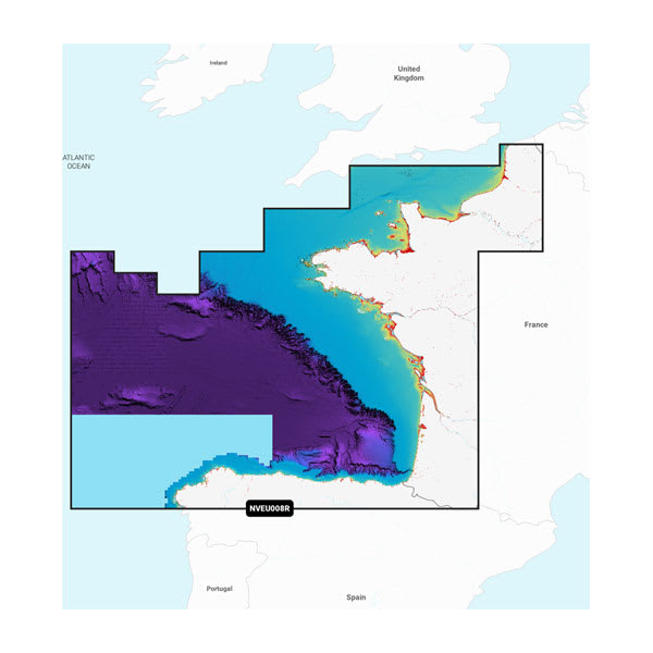 Garmin Navionics Vision+ Seekarte Golf von Biskaya (NVEU008R)