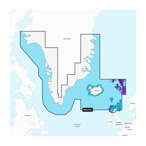 Garmin Navionics Vision+ Seekarte Grönland und Island (NVEU620L) — Seekarte für Garmin Kartenplotter