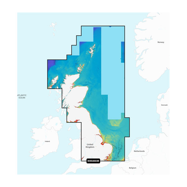 Garmin Navionics Vision+ Seekarte Großbritannien, Nordost-Küste (NVEU003R)