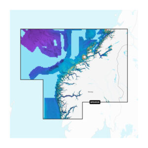 Garmin Navionics Vision+ Seekarte Norwegen, Sognefjord bis Svefjorden (NVEU052R) — Seekarte für Garmin Kartenplotter