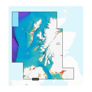 Garmin Navionics Vision+ Seekarte Schottland, Westküste (NVEU006R) — Seekarte für Garmin Kartenplotter