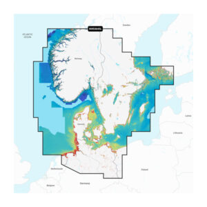 Garmin Navionics Vision+ Seekarte Skandinavien Süd und Deutschland Nord (NVEU645L) — Seekarte für Garmin Kartenplotter