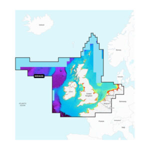 Garmin Navionics Vision+ Seekarte U.K., Irland und Holland (NVEU628L) — Seekarte für Garmin Kartenplotter