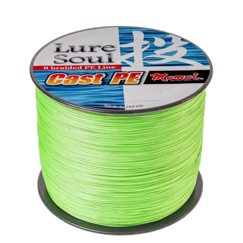 Zeck Momoi Lure Soul PE #0.4 | 3,0 kg | 2400 m | Lime Green