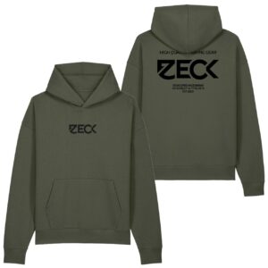 Zeck ZECK Oversize Hoodie Khaki